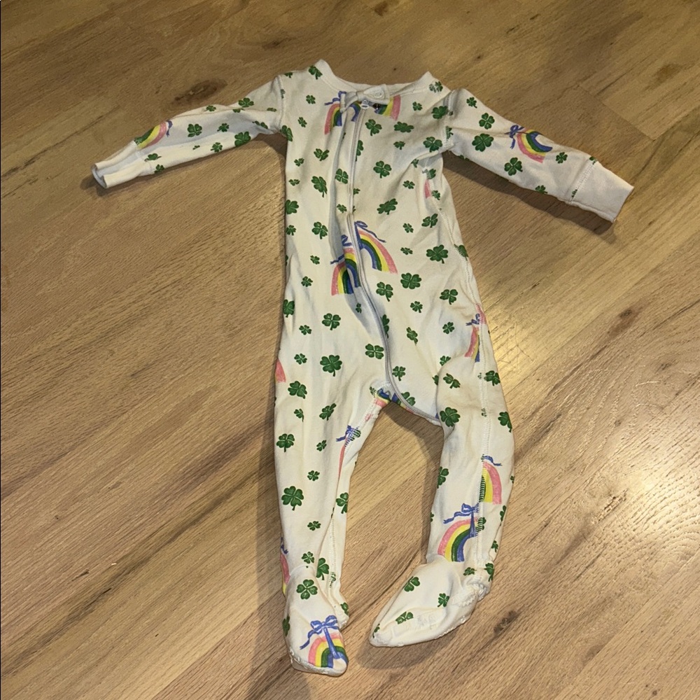 The Beaufort Bonnet Company four leave clover footie